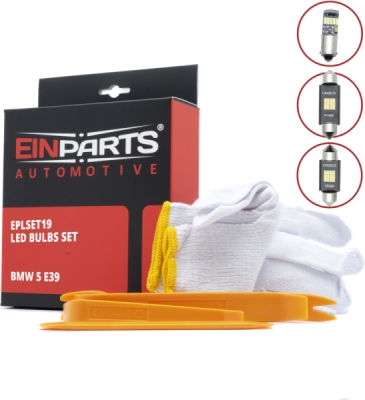 EPLSET19 Sada LED žiaroviek do interiéru BMW 5 E39 (1995-2004)