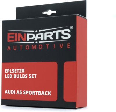 EPLSET20 Sada LED žiaroviek do interiéru AUDI A5 SPORTBACK