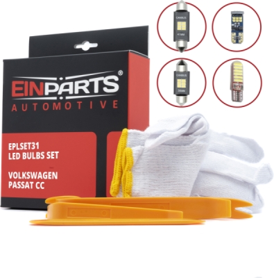 EPLSET31 Sada LED žiaroviek do interiéru VW Passat CC (2008-2016)