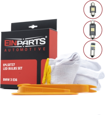 EPLSET37 Sada LED žiaroviek do interiéru BMW 3 E36