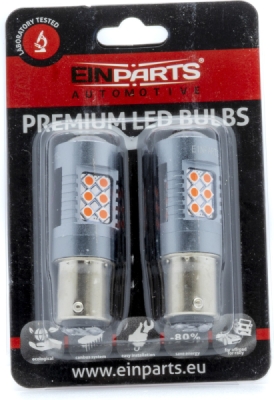 EPL293 P21/5W LED žiarovky (24 x SMD 3030) červená CANBUS