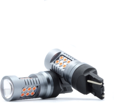 EPL295 W21W LED žiarovky (24 x SMD 3030) červená CANBUS