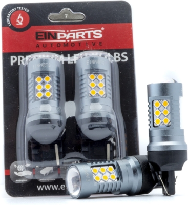 EPL296 W21W LED žiarovky (24 x SMD 3030) oranžová CANBUS
