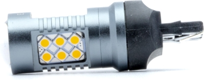 EPL296 W21W LED žiarovky (24 x SMD 3030) oranžová CANBUS