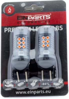 EPL298 W21/5W LED žiarovky (24 x SMD 3030) červená CANBUS