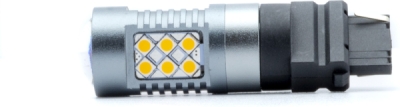 EPL300 P27W LED žiarovky (24 x SMD 3030) oranžová CANBUS