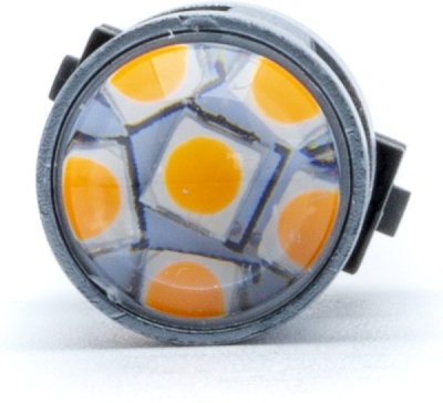 EPL300 P27W LED žiarovky (24 x SMD 3030) oranžová CANBUS