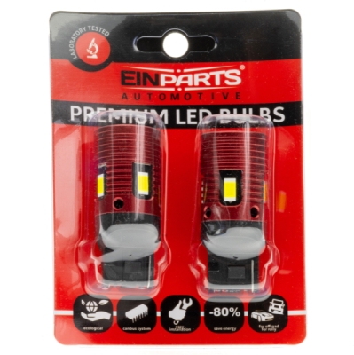 EPL316 LED žiarovky W21W 7440 4 SMD 3570 CANBUS - 2 KUSY