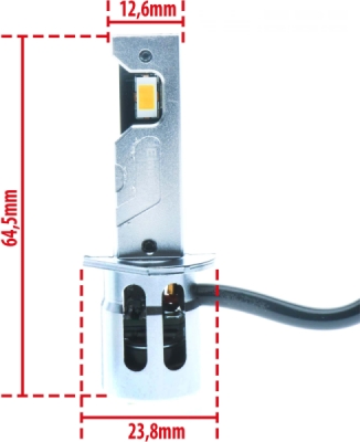 EPLH127 LED žiarovky H1 4300K 12V
