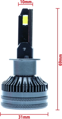 EPLH132 LED autožiarovky H1 45W 6000K 12/24V