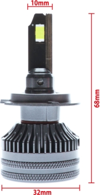 EPLH134 LED autožiarovky H7 45W 6000K 12/24V