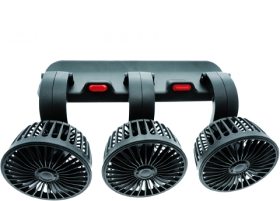 EPFAN01 Auto ventilátor 12 V s otáčaním 360°