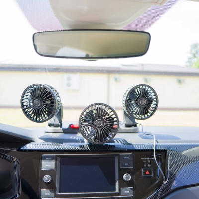 EPFAN01 Auto ventilátor 12 V s otáčaním 360°