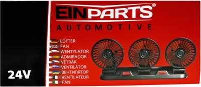 EPFAN02 Auto ventilátor 24 V s otáčaním 360°
