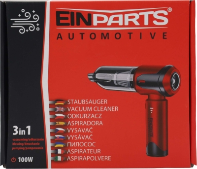 EPACC115 Auto vysávač 3v1, 100 W, bezdrôtový