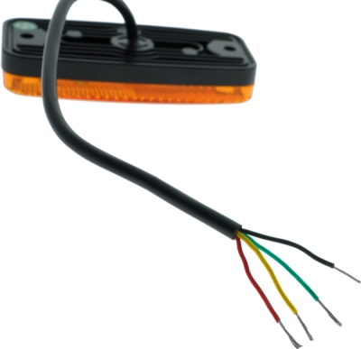 EPWLD44 LED bočné obrysové svetlo 12–24V 3 funkcie