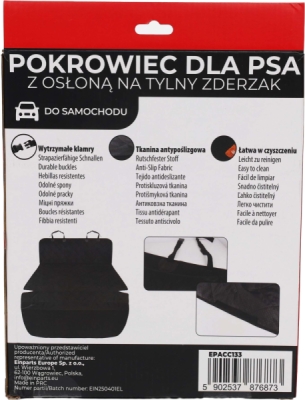 EPACC133 Ochranná podložka do batožinového priestoru pre psa