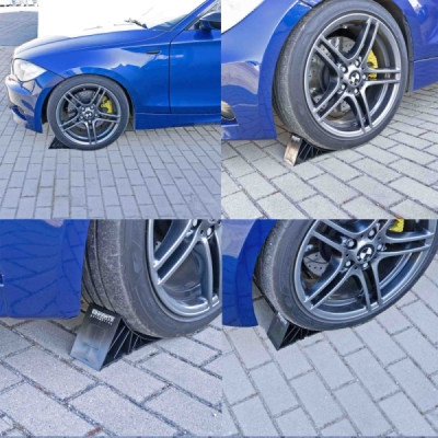 CSWC05 Klín pod kolo 1,8T s podložkou, 1 ks
