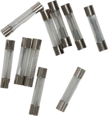 EPFUSE35 Sklenené poistky 6×30 mm 250V, 10 ks.