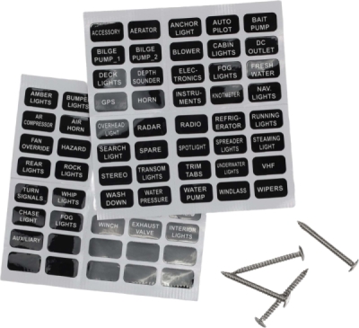 EPFH10 Blok poistiek 6-obvodový ATO/ATC s LED kontrolou (M5, 6.3 mm)
