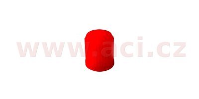 čepička ventilku GP3a-04 plast, červená (sada 10 ks)