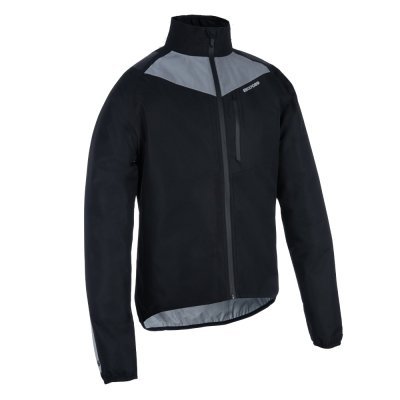 FLY RACING - Bunda ENDEAVOUR WATERPROOF, (čierna/šedá reflexná, veľ. S)