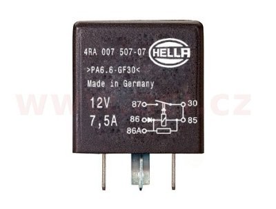 Rele prepinaci Seat 12V 5-pin HELLA
