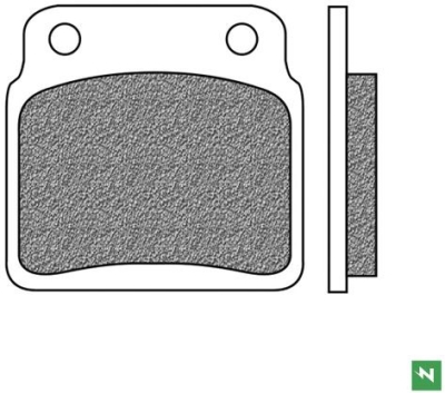 NEWFREN - Brzdové platničky, (zmes OFF ROAD ATV SINTERED) 2ks v balení