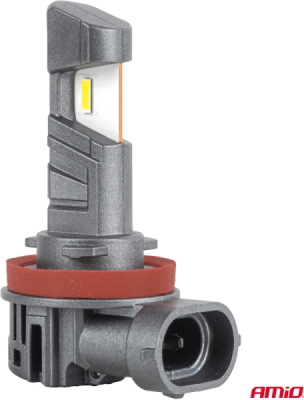 LEDr žiarovky s cestnou homologizáciou R37 E-MARK H11 PnP FAN 18W AMiO-05120