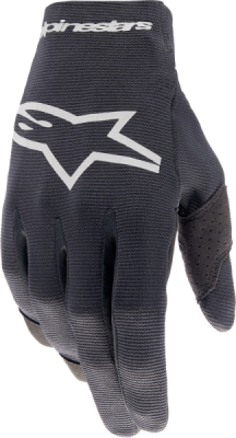 rukavice RADAR, ALPINESTARS (černá/stříbrná, vel. 3XL)