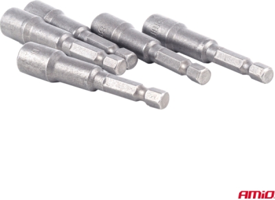Sada magnetických nástrčných kľúčov 5ks 8×65mm AMiO-04938