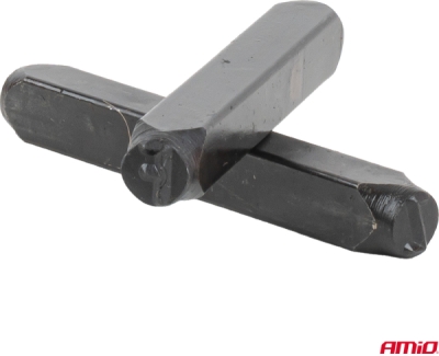 Sada razníc písmen a čísel 6 mm 1/4" 36 ks. AMiO-04935