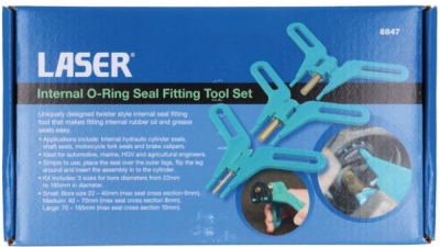 Sada na nalisovanie, tesniaci krúžok hriadeľa LASER TOOLS 8847