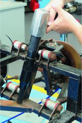 Ihlový odstraňovač hrdze (stlačený vzduch) LASER TOOLS 6413