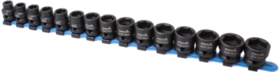 ASTA A-SS151 – Súprava extra krátkych rázových hlavíc 1/2", 15 dielov