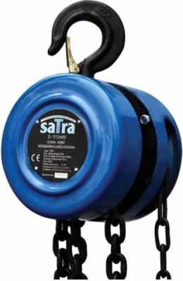SATRA S-1TCH25 – Ručný reťazový kladkostroj, 1 t / 2,5 m