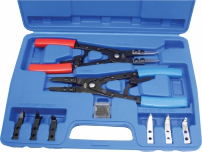 SATRA S-90240 – Súprava klieští na poistné krúžky