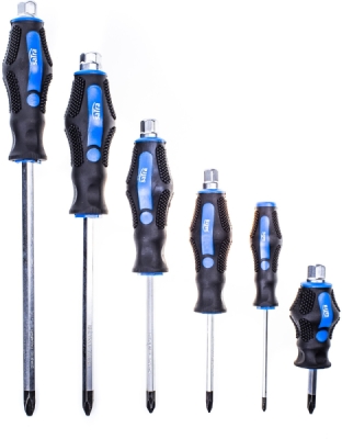 SATRA S-S12PC – Súprava úderových skrutkovačov, 12 dielov