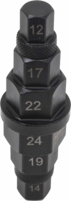 SATRA S-90142 – Kľúč na os motocykla 3/8", 12–24 mm