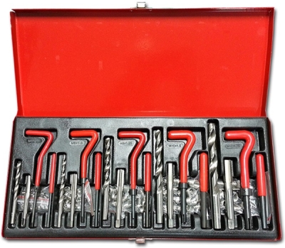 Súprava na opravu závitov M5, M6, M8, M10 a M12 – KB Global KB04044