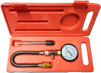 Tester kompresie benzínových motorov, 0–20 bar – KB Global HS-A1000