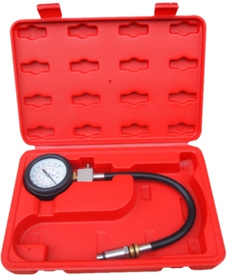 Tester kompresie benzínových motorov TU-7, 0–20 bar – KB Global HS-A1017