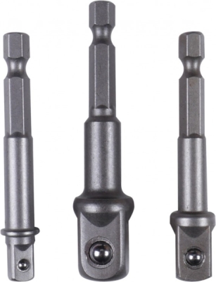 Súprava adaptérov do skrutkovača, 3 diely – KB Global KB01164