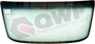 QWP - Zelené čelné sklo s modrou slnečnou clonou