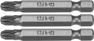 Skrutkovacie bity 1/4" × 50 mm PZ3 3 ks STHOR 65477