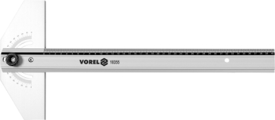 Vorel nastaviteľný hliníkový uholník typ T 400 mm
