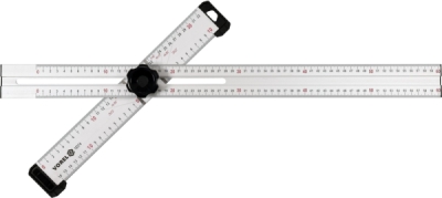 Vorel nastaviteľný hliníkový uholník L 600 mm
