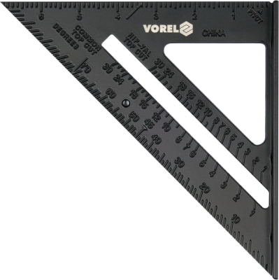 Vorel hliníkový uholník s príložníkom 250 mm