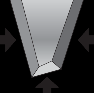 Vorel píla na drevo chvostovka L-450 mm