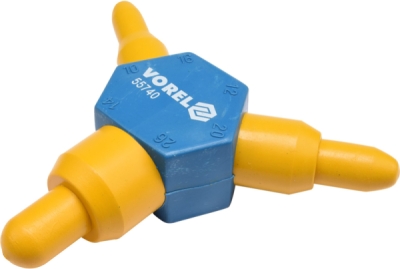 Kalibrátor rúrok PEX-AL-PEX 10 × 16 / 12 × 20 / 14 × 26 VOREL 55740